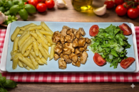 Barbekü Soslu Mix Tabak
